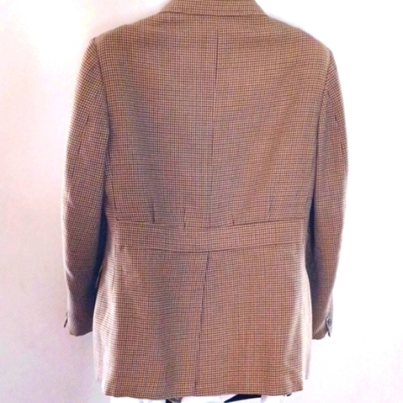 THE EXECUTIVE Vintage Check, Wide Lapel Blazer, 44R - Picture 7 of 9